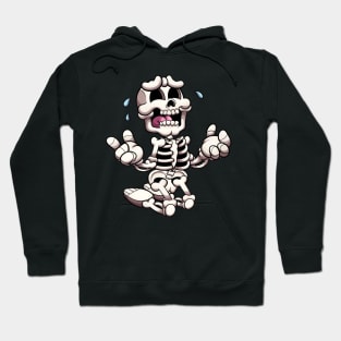 Crying Skeleton Hoodie